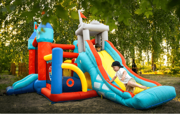 Inflatable Slide at Your Local Community Fair